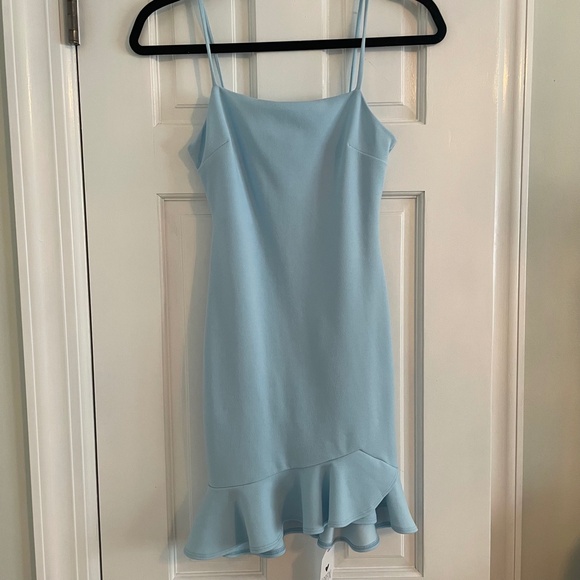 Love Loren Hampton Dress in Sky Blue - Picture 3 of 7